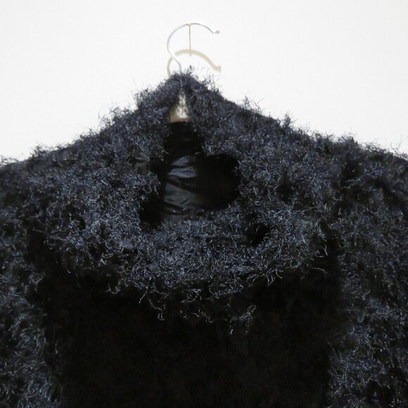 ISSEY MIYAKE Shaggy Oversized Jacket in Black Avant Garde Abstract Minimalist - Picture 4 of 14